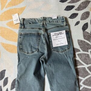 Good American Women's Denim Boot Cut Jeans